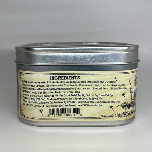 DRIED MUSHROOMS, ADVENTURE MIX