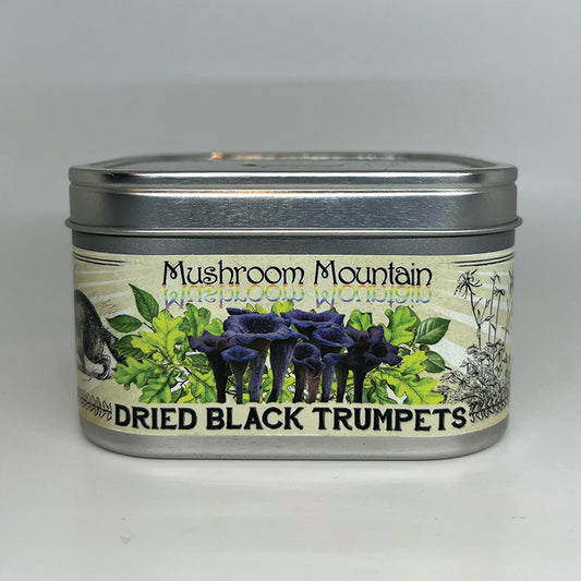 Dried Mushrooms, Black Trumpet