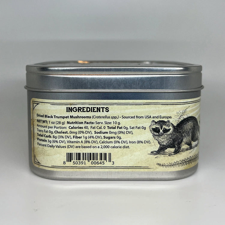 Dried Mushrooms, Black Trumpet