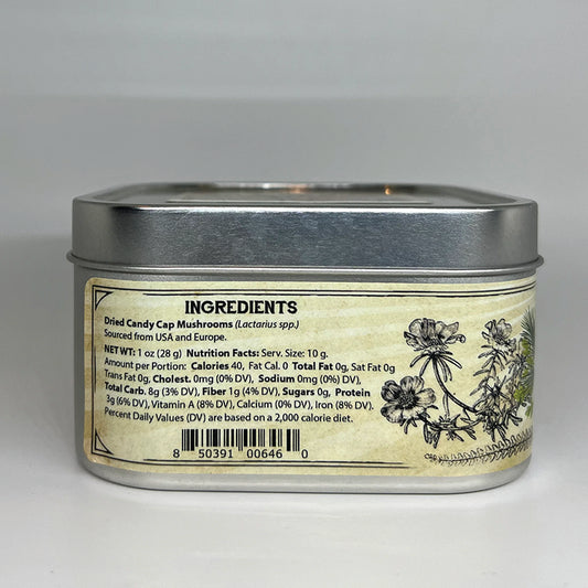 DRIED MUSHROOMS, CANDY CAP