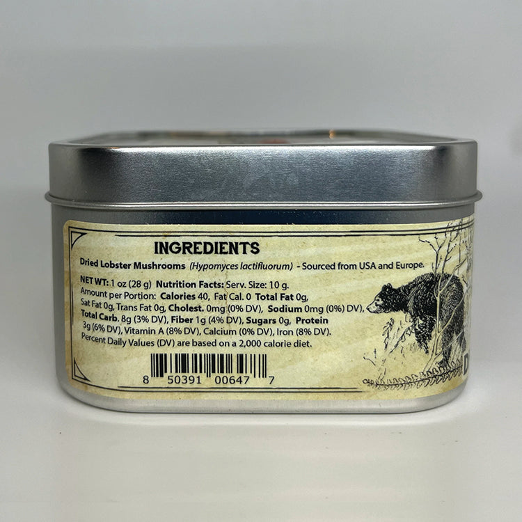 DRIED MUSHROOMS, LOBSTER