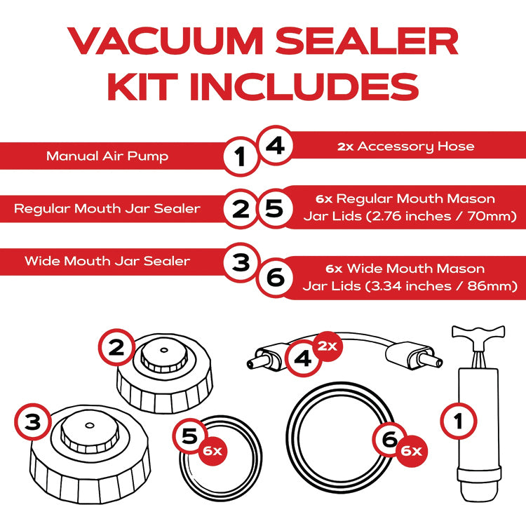 VACUUM SEALER KIT