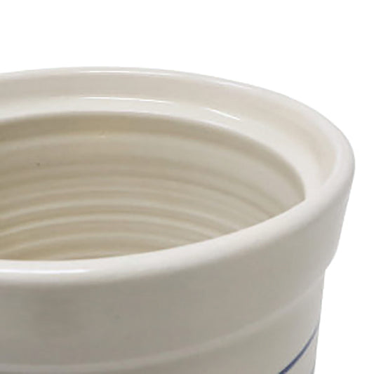 HOMESTEAD STONEWARE CROCK WITH LID