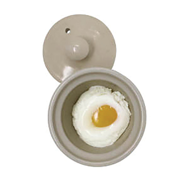 HOMESTEAD STONEWARE EGG COOKER
