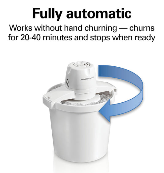 4 Quart Ice Cream Maker