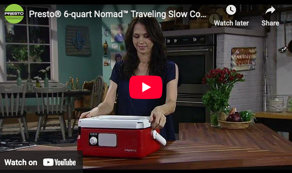 6-Quart Nomad™ Traveling Slow Cooker