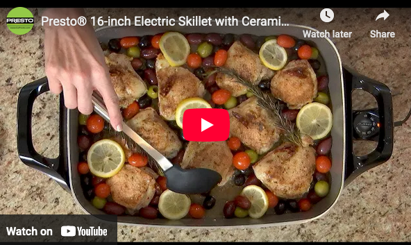 16" Electric Ceramic Skillet