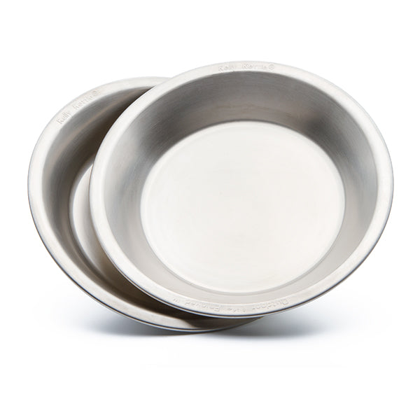 KELLY KETTLE® STAINLESS STEEL CAMPING PLATES/BOWL SET (2PC)