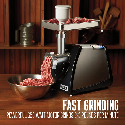 #8 Electric Meat Grinder & Sausage Stuffer