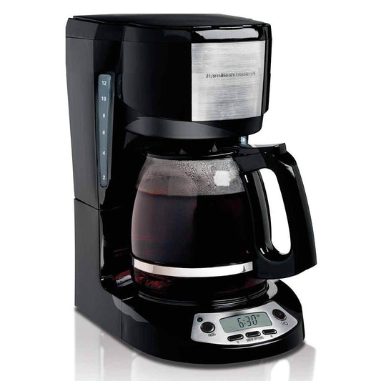 12 Cup Programmable Coffee Maker with 3 Settings