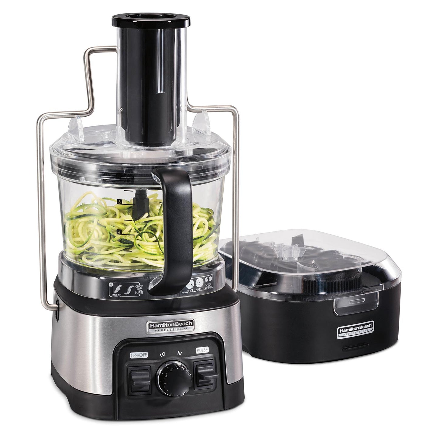 Professional Spiralizing Stack & Snap Food Processor, 12 Cup