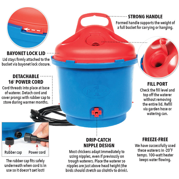 Heated Poultry Waterer