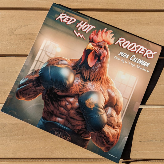 RED HOT ROOSTERS 2024 CALENDAR