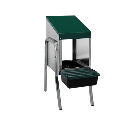 EggHouse Galvanized Nesting Box (Up to 10 Birds)