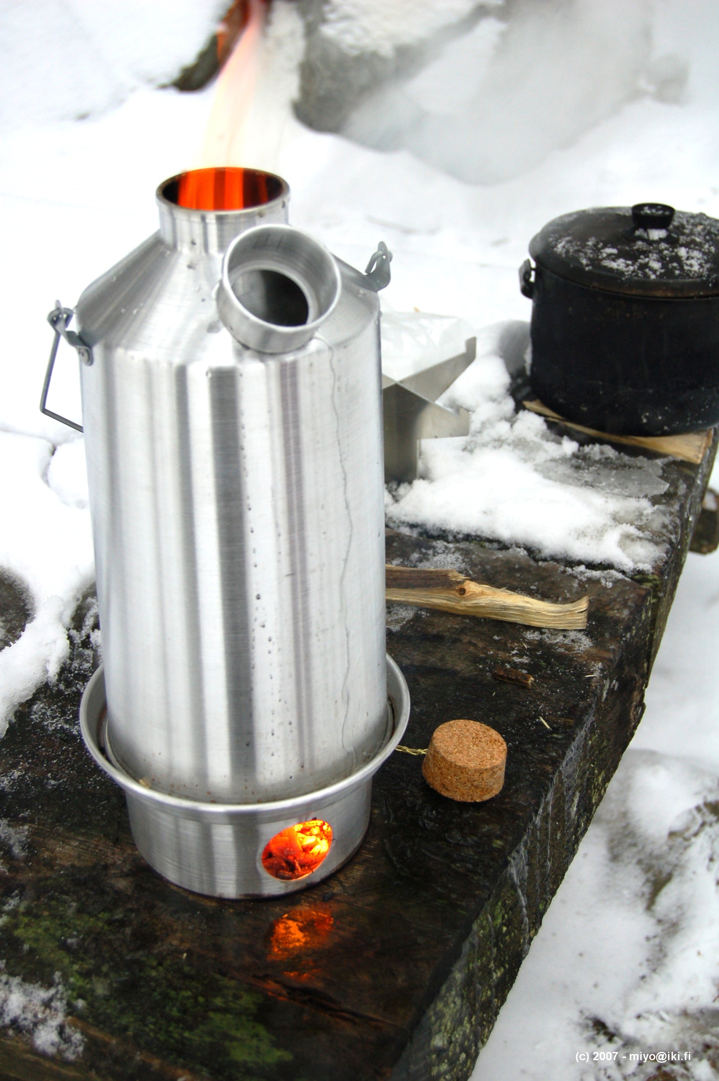 Kelly Kettle Base Camp Stainless Steel Kettle