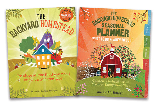 The Backyard Homestead & The Backyard Homestead Seasonal Planner Kit