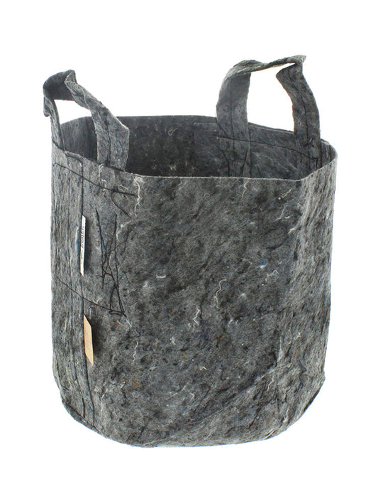 Grey Fabric Planter with Handles - 5 Pack