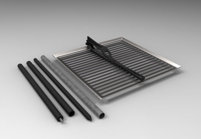 Portable Fire Pit Grill