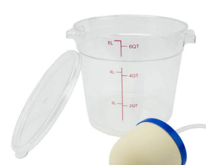 Complete Crock Water System Top Vessel & Filter Replacement Part