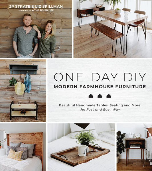 ONE-DAY DIY: MODERN FARMHOUSE FURNITURE