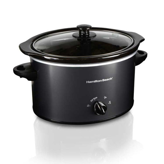 3 Quart Slow Cooker (Matte Black)
