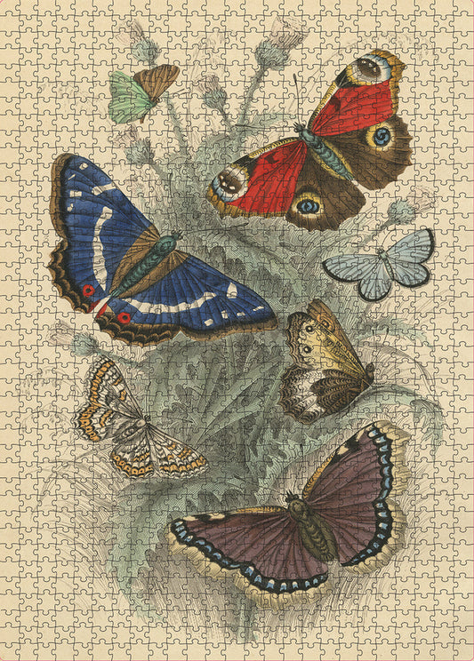John Derian Dancing Butterflies Puzzle