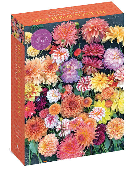 Hello, Dahlias! 1000 Piece Puzzle