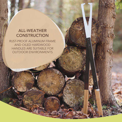 Fire Tong Log Grabber