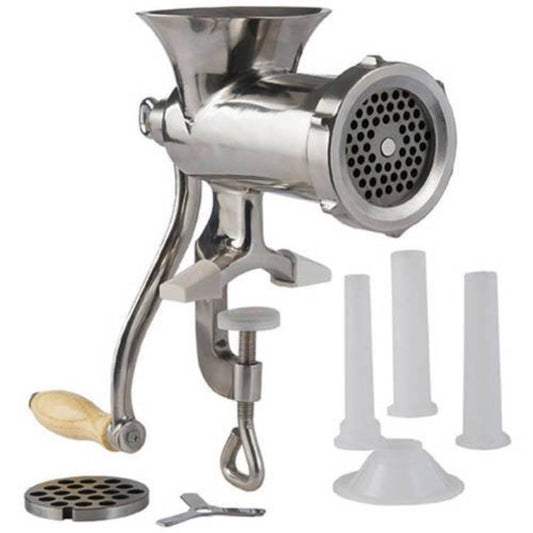 #10 Stainless Steel Clamp-On Hand Grinder