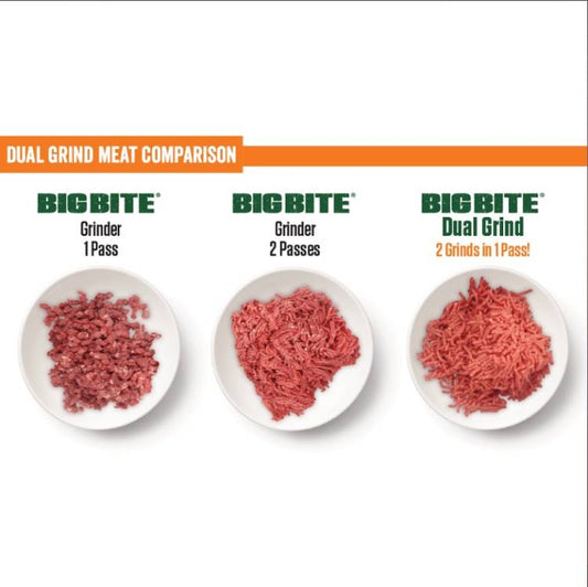 DualGrind™ #8 BigBite® Meat Grinder - 0.5HP