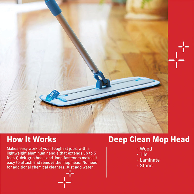 E-CLOTH, DEEP CLEAN MOP REPLACEMENT HEAD