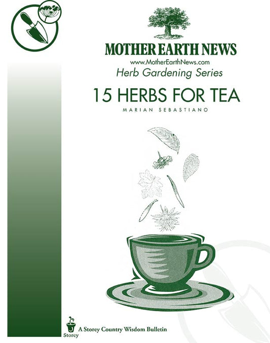 15 Herbs For Tea, E-Handbook