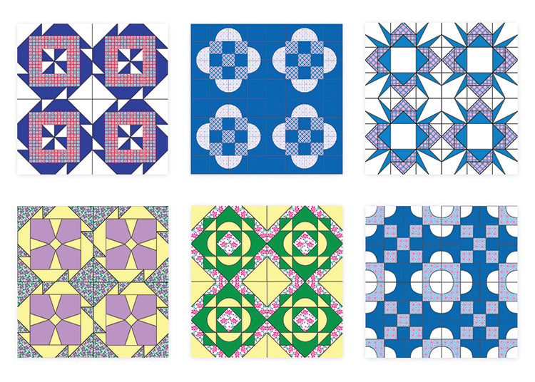 Quilt Patterns Set And Good Things To Eat: Sweet Treats