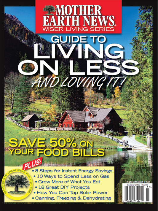 Mother Earth News: Guide to Living on Less 1st Edition, E-Book