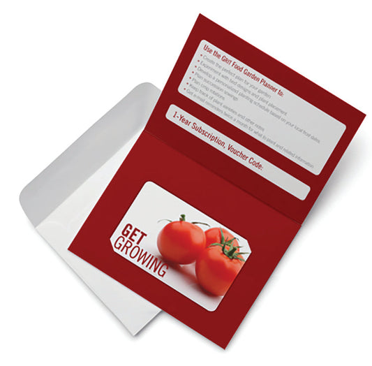 GRIT FOOD GARDEN PLANNER GIFT CARD
