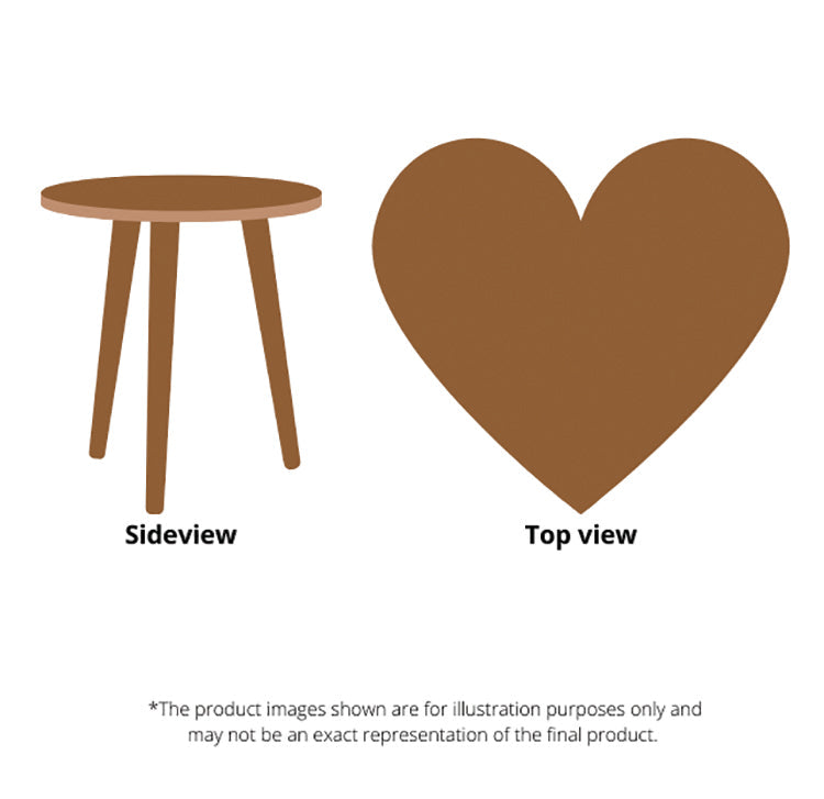 Heart Table, E-Plan