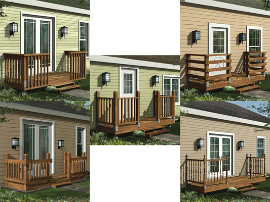 Deck Railings, E-Plan