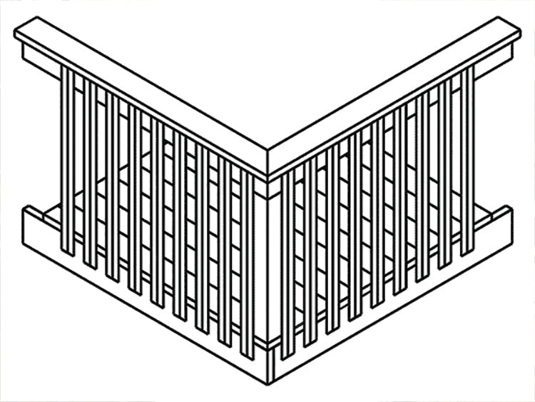Deck Railings, E-Plan