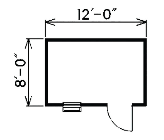 Blaine Storage Shed/Playhouse, E-Plan