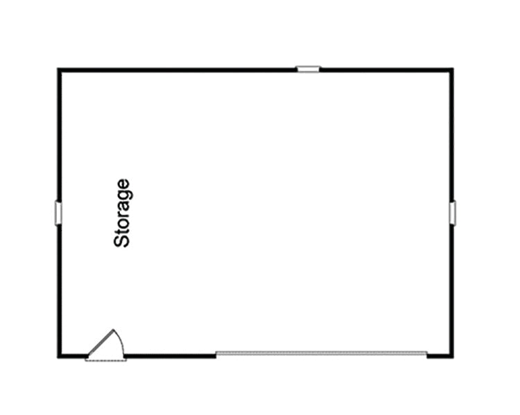 2 ½-CAR GARAGE, E-PLAN