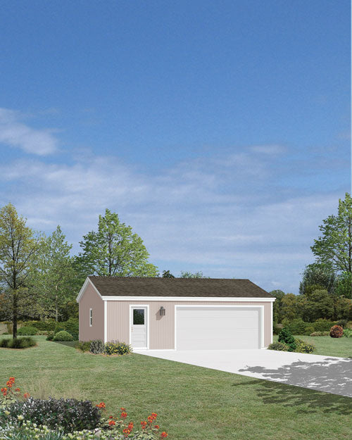 2 ½-CAR GARAGE, E-PLAN
