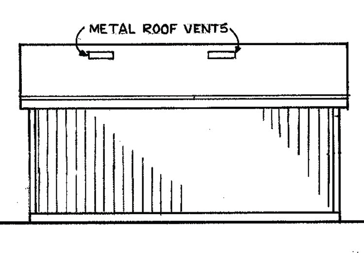 2-Car Carport With Storage, E-Plan