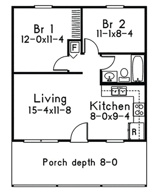 Hunters Cove Sports Cabin, E-Plan