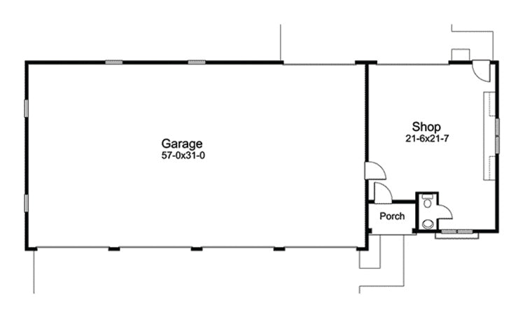 Shop & Equipment Garage, E-Plan