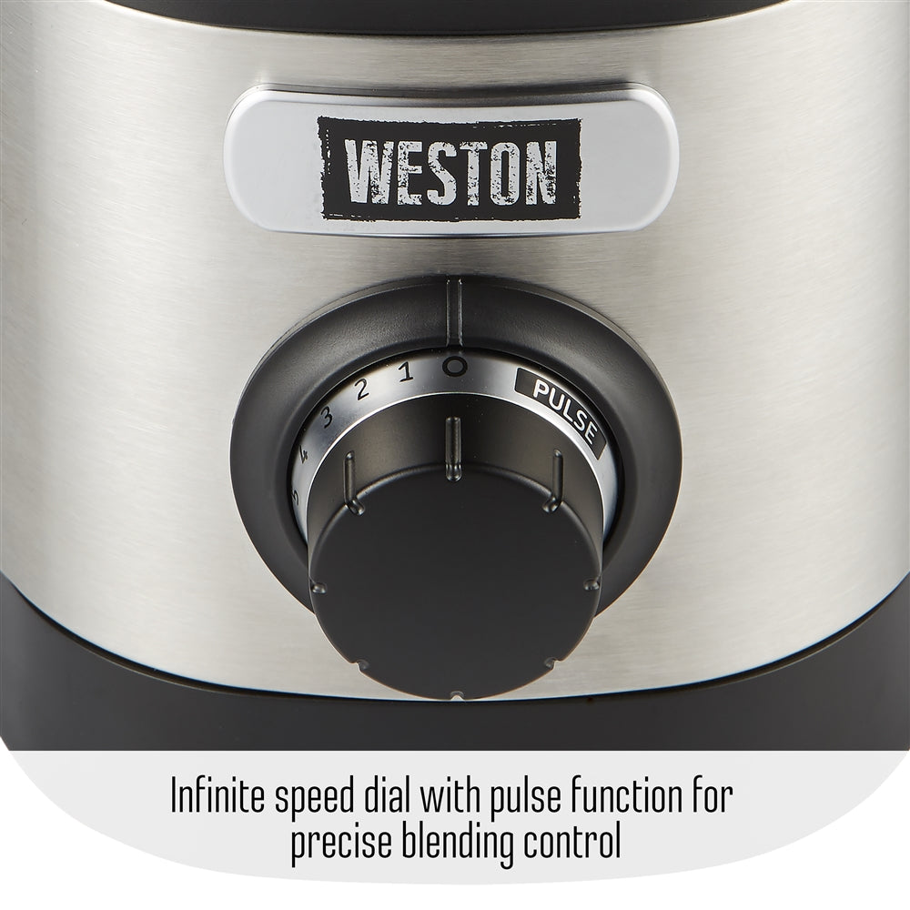 BLENDER WITH SOUND SHIELD & BLEND-IN 20 OZ JAR