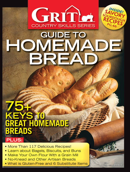 Grit Guide to Homemade Bread, 8th Edition