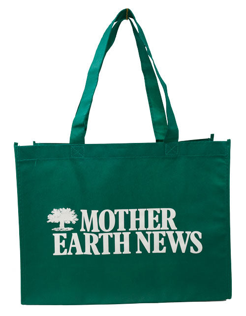 Mother Earth News Green Tote Bag
