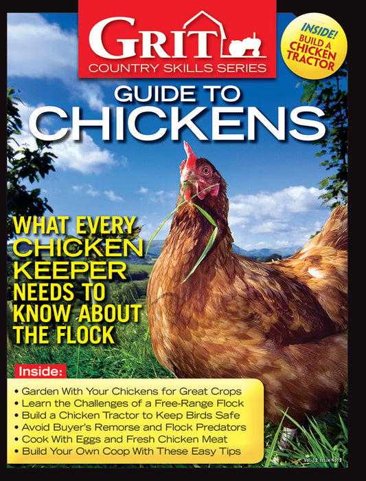 Grit Country Skills Series Guide To Chickens