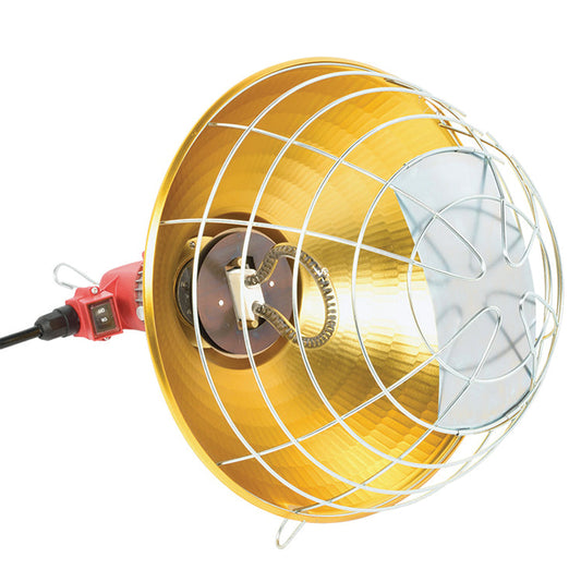 600 Watt Carbon Fiber Heater With 12'' Diameter Shade