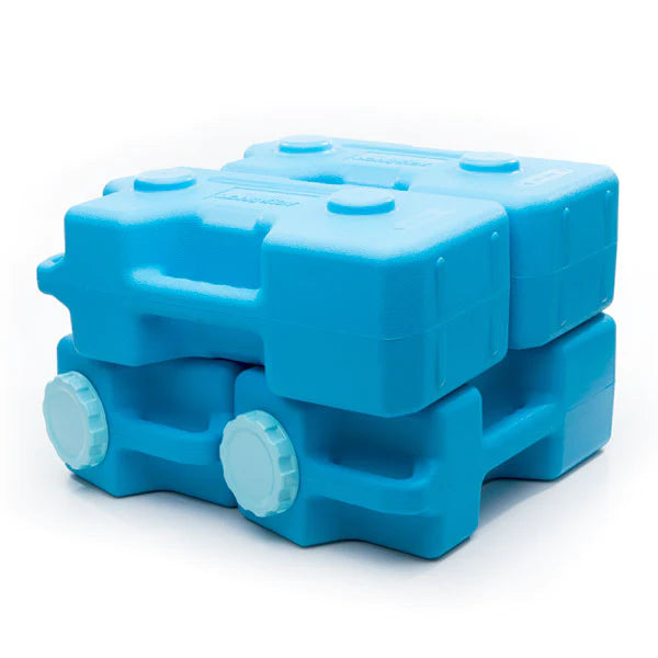 AquaBrick Portable Food and Water Storage Containers - 2 Bricks & Spigot
